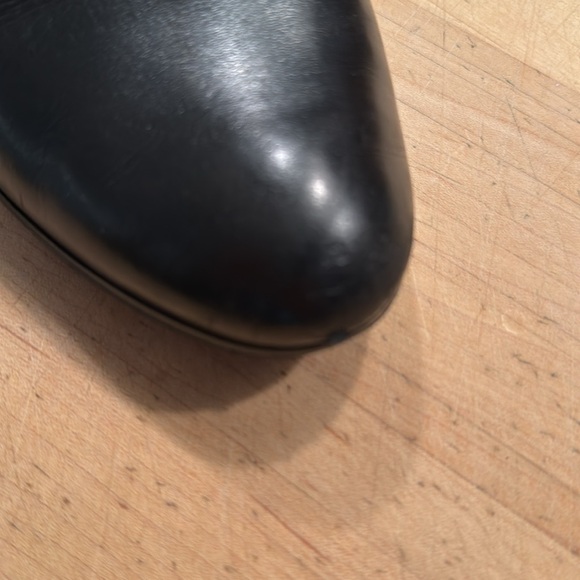 Everybody by BZ Moda, Black Leather Zip Up Low Booties Size 38 - Picture 5 of 11